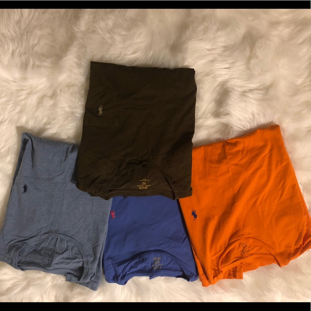 Men’s Ralph Lauren XL bundle of 4 T-shirt’s